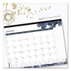 Blueline Desk Pad Calendar, 22 x 17, Gold Detail; Blue/Purple/White, 2022 C194128